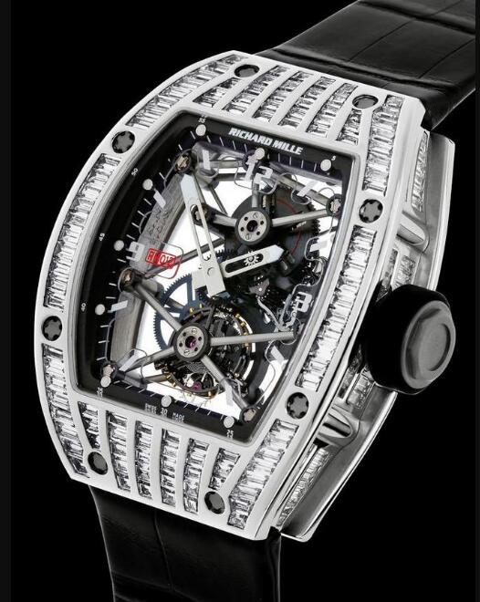 Replica Richard Mille RM 012 Tourbillon With diamond Watch